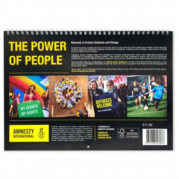Amnesty 2027 Wall Calendar - The Power of People