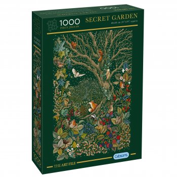 The Art File Secret Garden Jigsaw - 1000 Piece