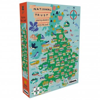 National Trust Across the Land Jigsaw - 1000 Piece