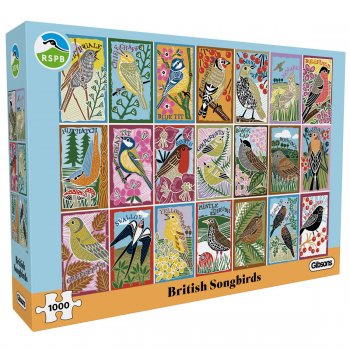 RSPB British Songbirds Jigsw - 1000 Piece
