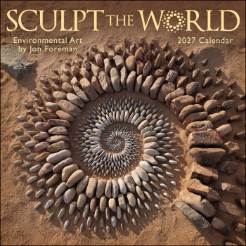 Sculpt the World Environmental Art 2027 Wall Calendar