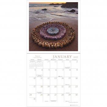 Sculpt the World Environmental Art 2027 Wall Calendar