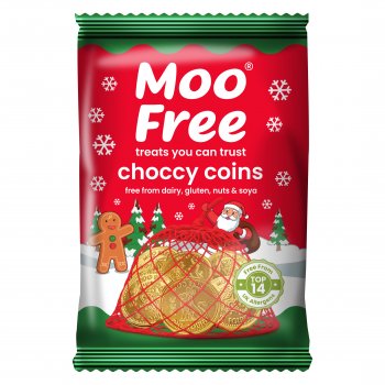 Moo Free Choccy Coins - 49g