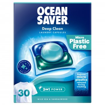 OceanSaver Plastic Free Bio Laundry Capsules - Deep Clean - 30 Capsules