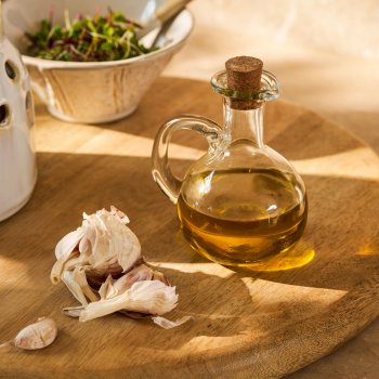 Murcot Recycled Glass Oil Bottle