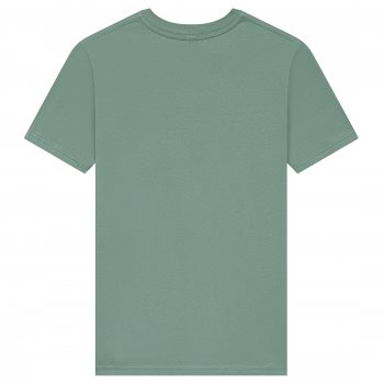 Frank & Faith Nature Grid T-Shirt - Slate Green
