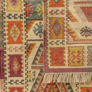 Narayan Handloom Kilim Large Area Rug - 150 x 240cm