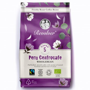 Revolver Fairtrade & Organic Peru Coffee Beans - 200g