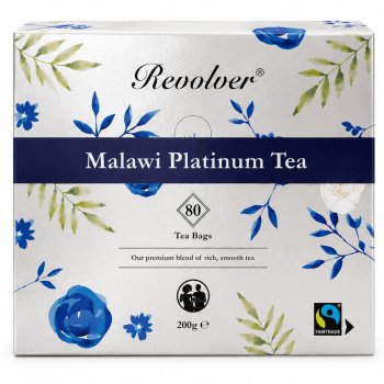 Revolver Platinum Fairtrade Tea - 80 Bags