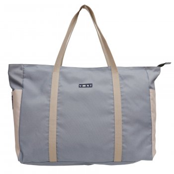 VENT for Change Zipped Shopping Bag - Dusty Blue