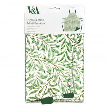V&A Willow Boughs Organic Cotton Apron