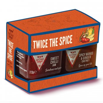 Cottage Delight Twice The Spice Preserves Gift Set
