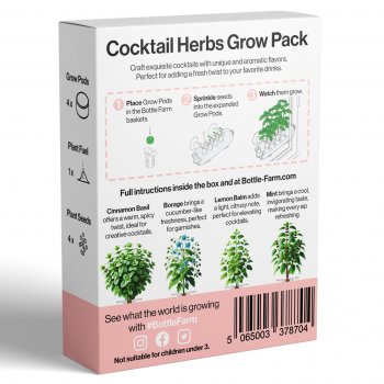 Bottle Farm Grow Kits - Cocktail Herbs