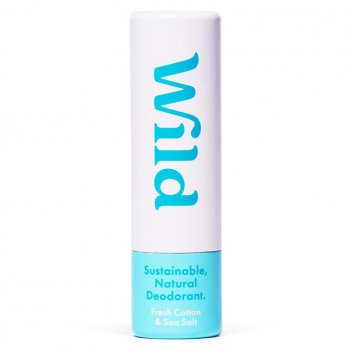 Wild Mini Deodorant - Fresh Cotton & Sea Salt - 16g