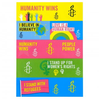 Amnesty Sticker Sheet - People Power Collection