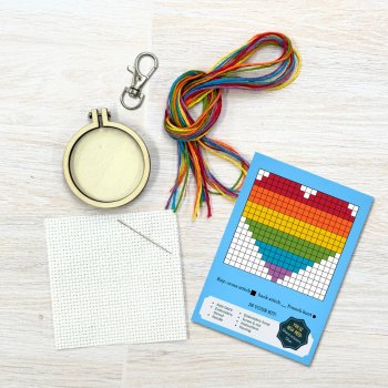 Match Box�Cross Stitch Kit - No Labels, Just Love