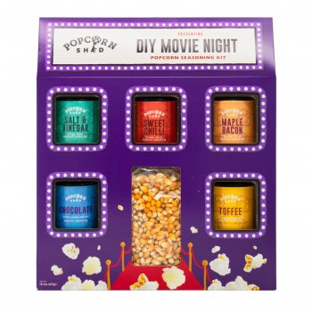 Popcorn Shed Vegan DIY Movie Night Popcorn Seasoning Kit