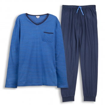 Colin Organic Cotton Pyjamas - Blue