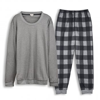Alvar Organic Cotton Pyjamas - Grey