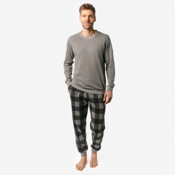 Alvar Organic Cotton Pyjamas - Grey