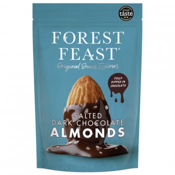 Forest Feast Salted Dark Chocolate Almonds - 120g