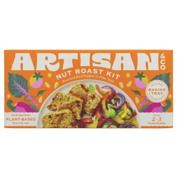 Artisan & Co Nut Roast Kit - Roasted Red Pepper & Pine Nuts - 212g