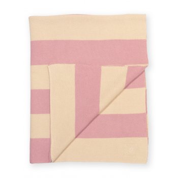 Kite Cabana Stripe Blanket Cloudy Pink