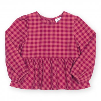 Kite Damson Check Blouse