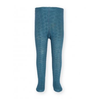Kite Cable Tights Teal Blue