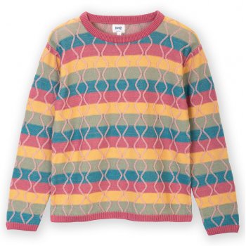 Kite Fancy Stripe Hermitage Knit Jumper