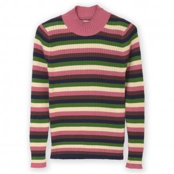 Kite Trigon Turtle Neck Knit Top
