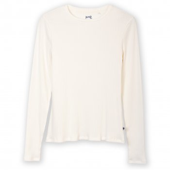 Kite Portesham Ribbed Jersey T-Shirt Off-White