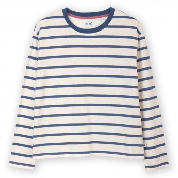 Kite Oxbridge Jersey T-Shirt Navy Stripe