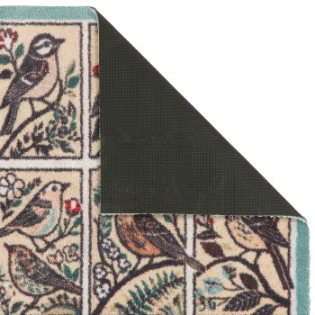 RSBP Birds Postbook Beige Doormat - 65x85
