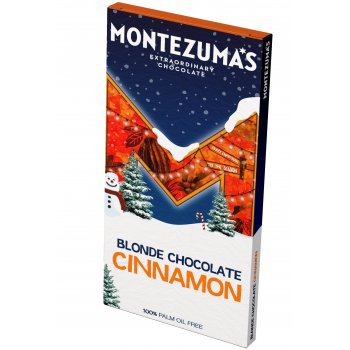 Montezumas Blonde Chocolate Cinnamon Bar - 90g
