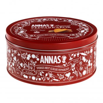 Annas Original Pepparkakor Seasonal Tin - 425g