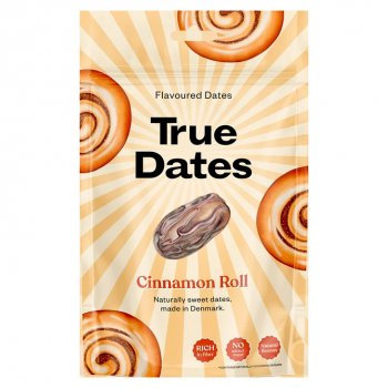 True Dates Cinnamon Roll Flavoured Dates - 100g