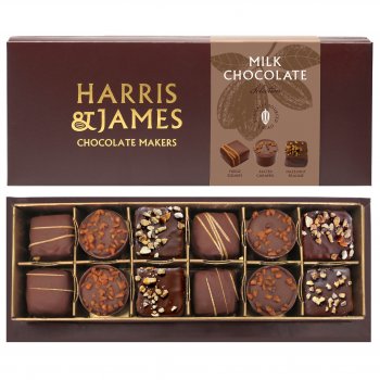 Harris & James Milk Chocolate Selection - 180g
