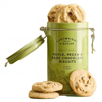Cartwright & Butler Maple, Pecan & Dark Chocolate Biscuits - 200g