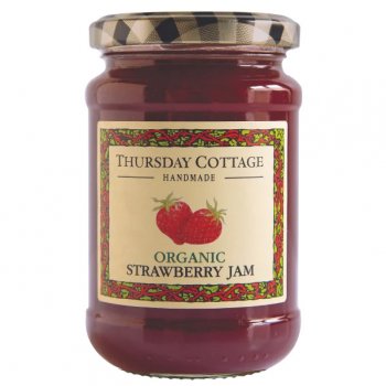 Thursday Cottage Organic Strawberry Jam - 340g