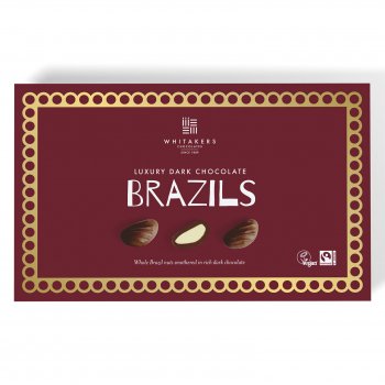 Whitakers Dark Chocolate Brazils - 150g