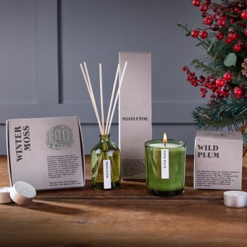 Green Botanical Reed Diffuser - Mistletoe - 100ml
