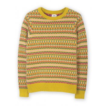 Kite Fair Isle Puncknowle Knit Jumper Multi