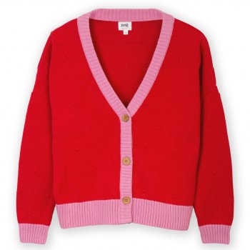 Kite Sandbanks Knit Cardigan Red