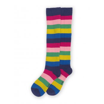 Kite Stripy Cosy Socks Rainbow - UK4-7