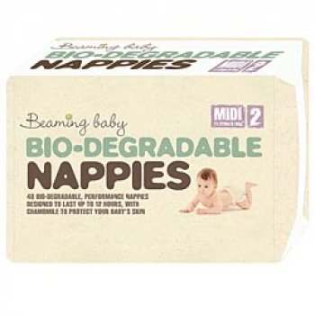 Beaming Baby Biodegradable Nappies - Midi - Size 2