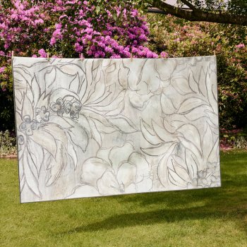Hug Rug Eco-Washable Art Floral Rug - 120 x 185cm