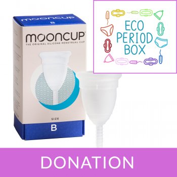 Eco Period Box Donation Mooncup Menstrual Cup