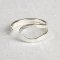 LA Jewellery Recycled Silver Wave Ring