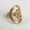 La Jewellery Recycled Brass Soliel Ring